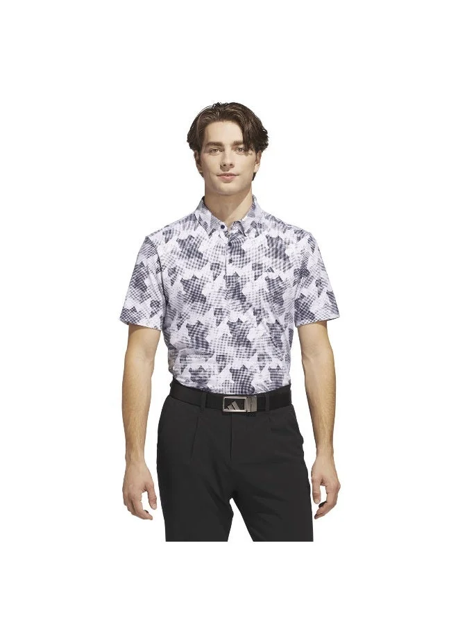 Sport Originals Printed Polo T-Shirt for Men Premium Breathable Casual Wear (Size L) mjz7o