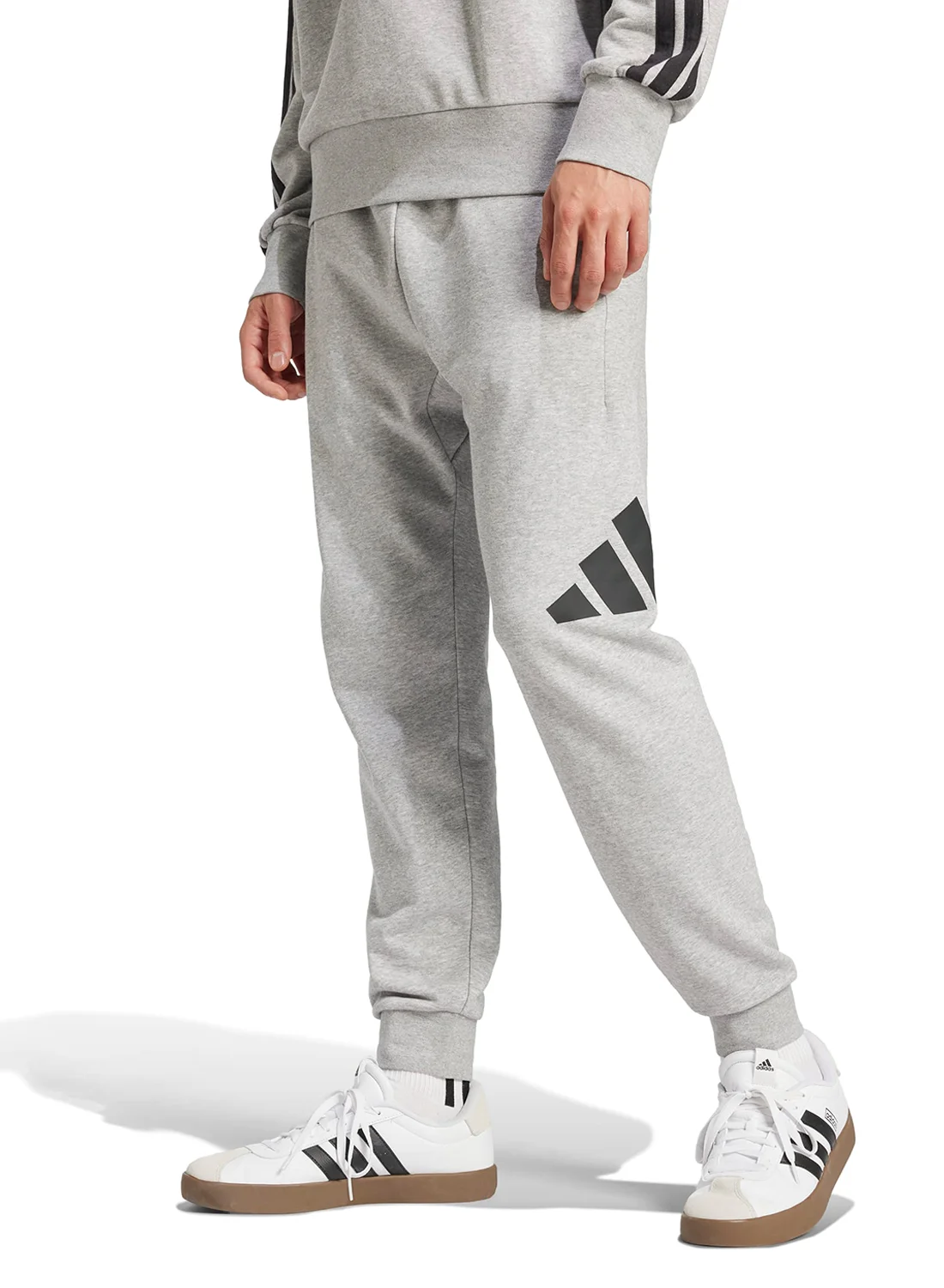 Sport Essential Logo Sweatpants Premium Cotton Athletic Joggers for Men (Black, Large) tic4d