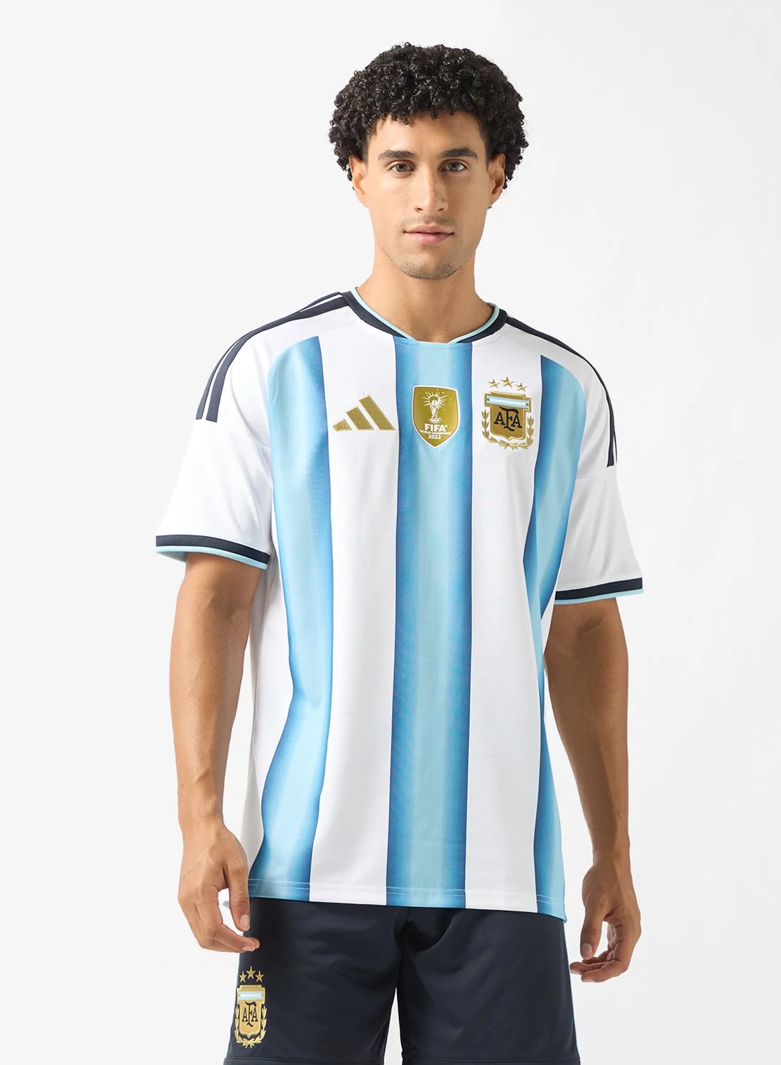 Sport Argentina 2026 Home Jersey Professional Breathable Football Shirt (Blue and White, Adult) 5i8be