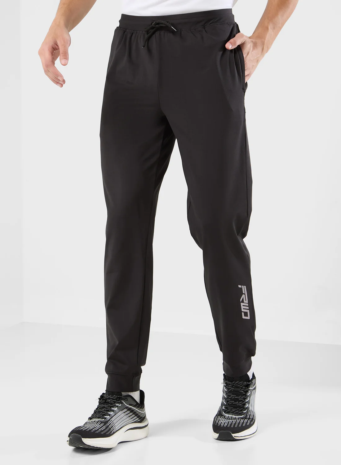 FRWD Training Sweatpants Premium Athletic Joggers for Men and Women (Black, Large) do8jm