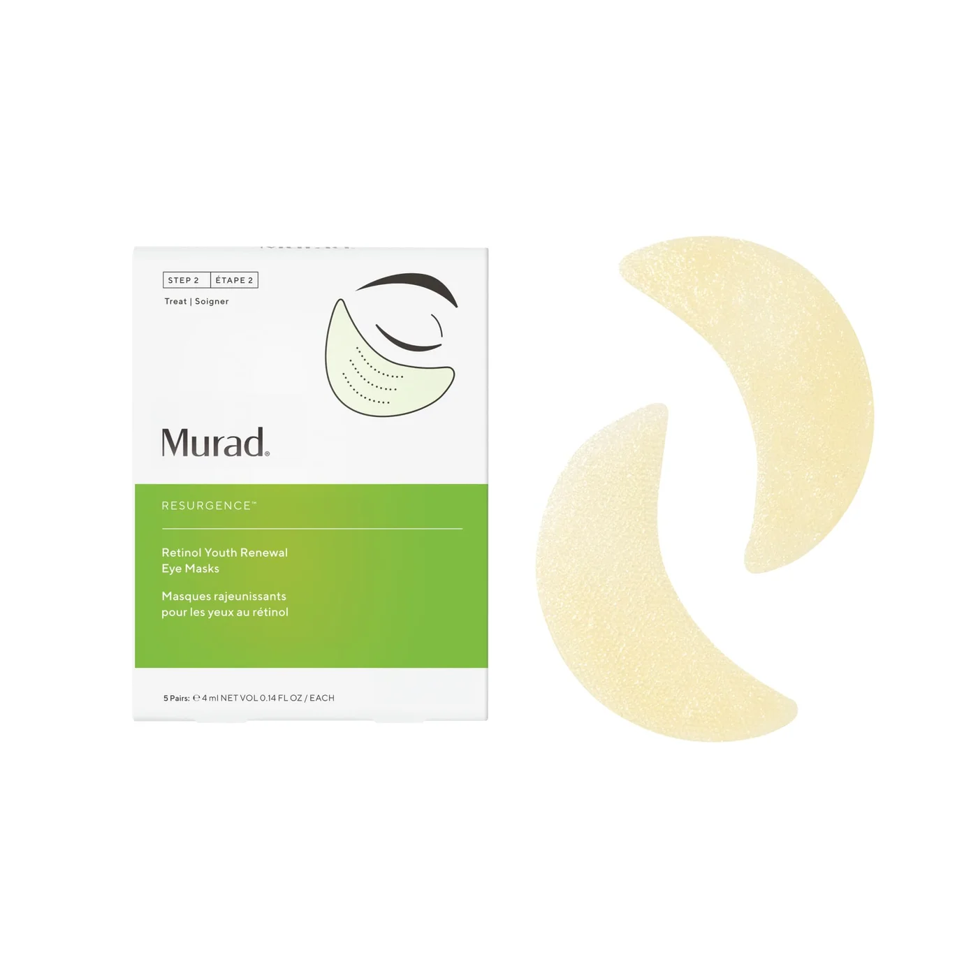 Premium Retinol Youth Renewal Eye Masks for Fine Lines and Puffiness (5 Pairs) emag4