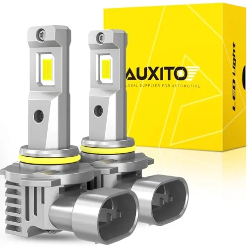 Premium LED Headlight Fog Light Conversion Kit (6500K Cool White, 9005, Pack of 2) ovhsx