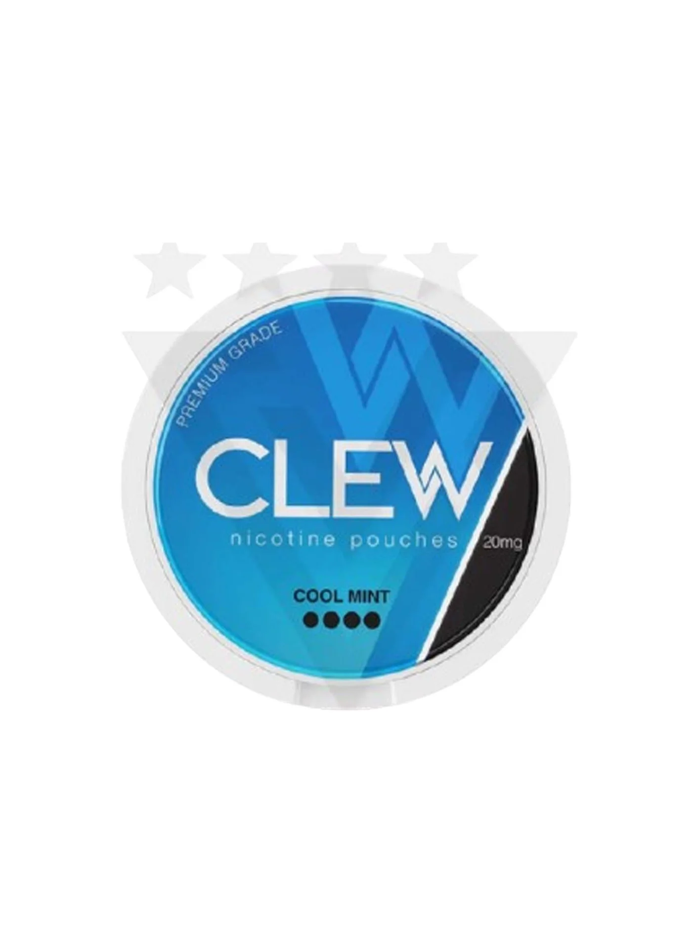 CLEW Nicotine Pouches Cool Mint Refreshing Flavor (20mg, 20pcs) 4ms52