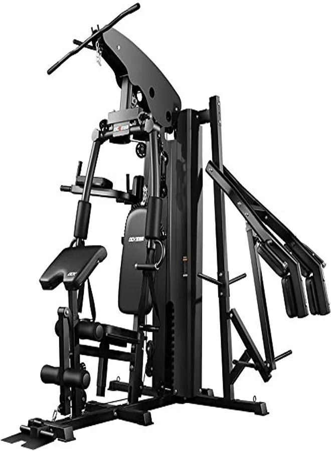 Advanced Fitness Multi-Function 3 Station Home Gym (68kg Weight Stack) Premium Strength Training Equipment for Full Body Workout be35u