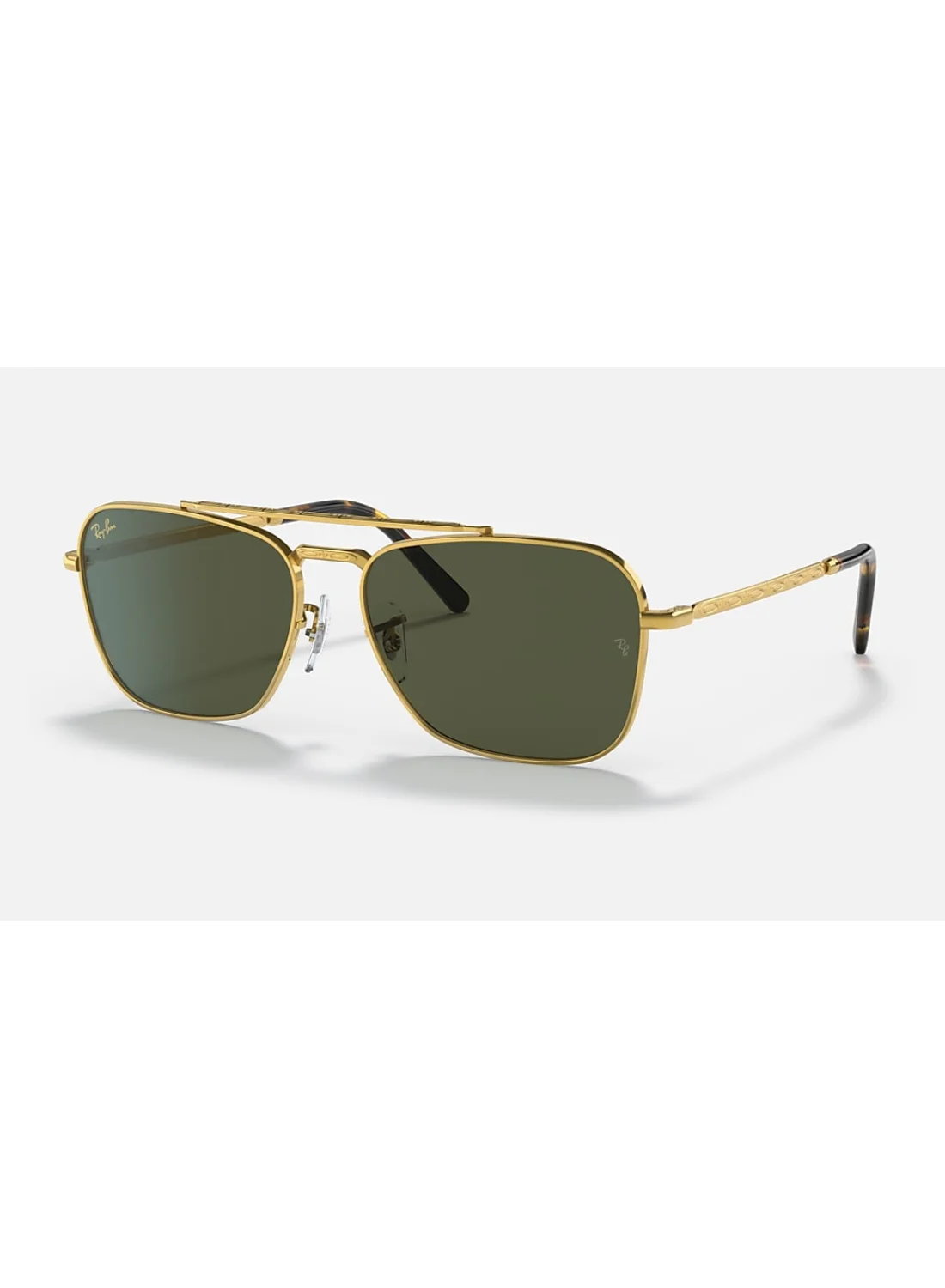Premium Square Metal Sunglasses for Men and Women (Polished Gold, 58 mm) o8i92