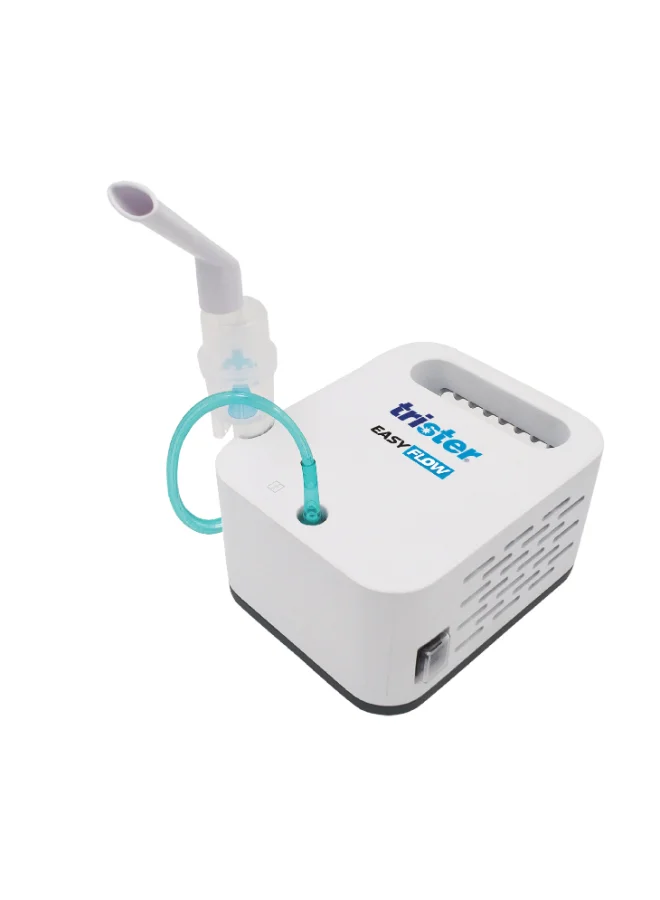 Trister Easy Flow Compressor Nebulizer Portable Medical Device for Adults and Kids (10 mL) iu16r