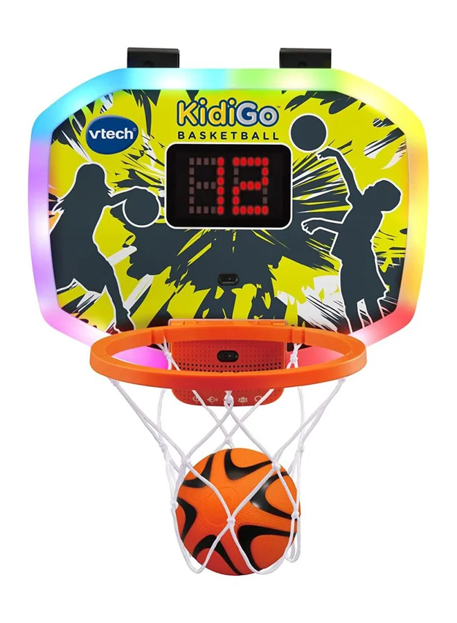 Interactive Basketball Hoop Toy for Kids Indoor Sports Activity Set (29.39x39x28cm) fuuj5