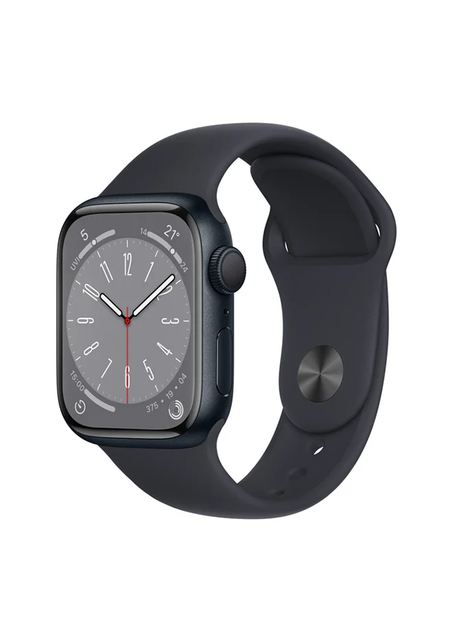 Premium Smartwatch GPS Cellular 45mm Aluminium Case with Midnight Sport Band (45mm) bz8pg