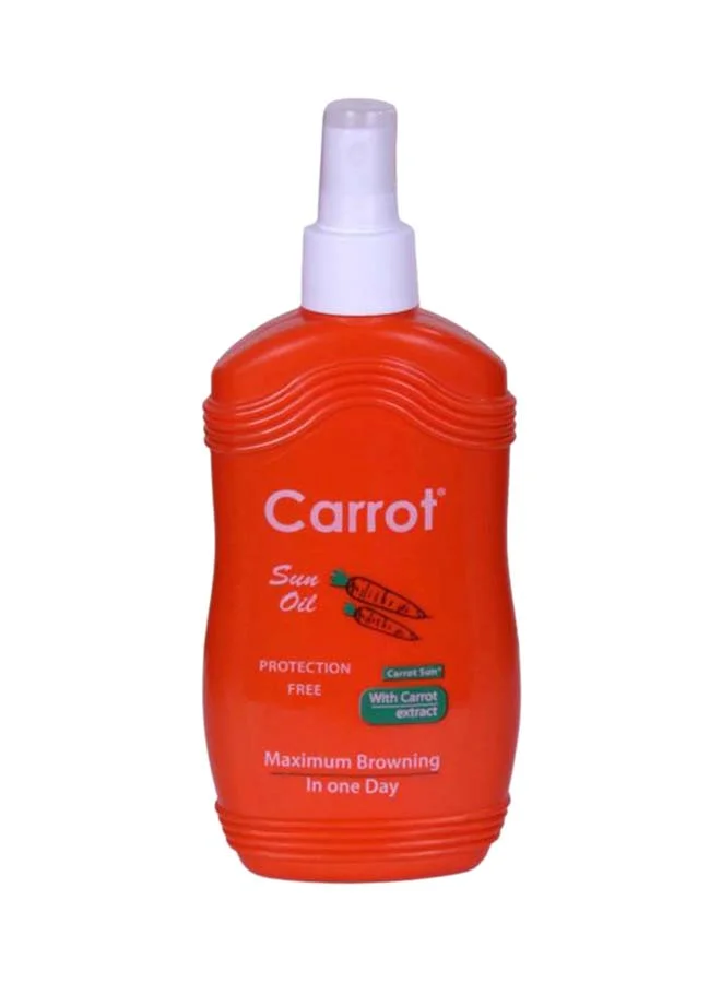 Carrot Sun Tanning Spray Oil Premium Formula for Deep Glow (200 mL) 7ejrj