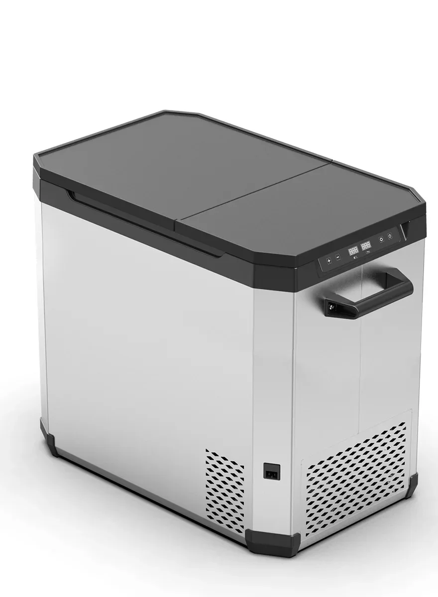 Portable Electric Car Refrigerator and Freezer 55L Premium Cooling System for Camping and Outdoor Travel kaxyv