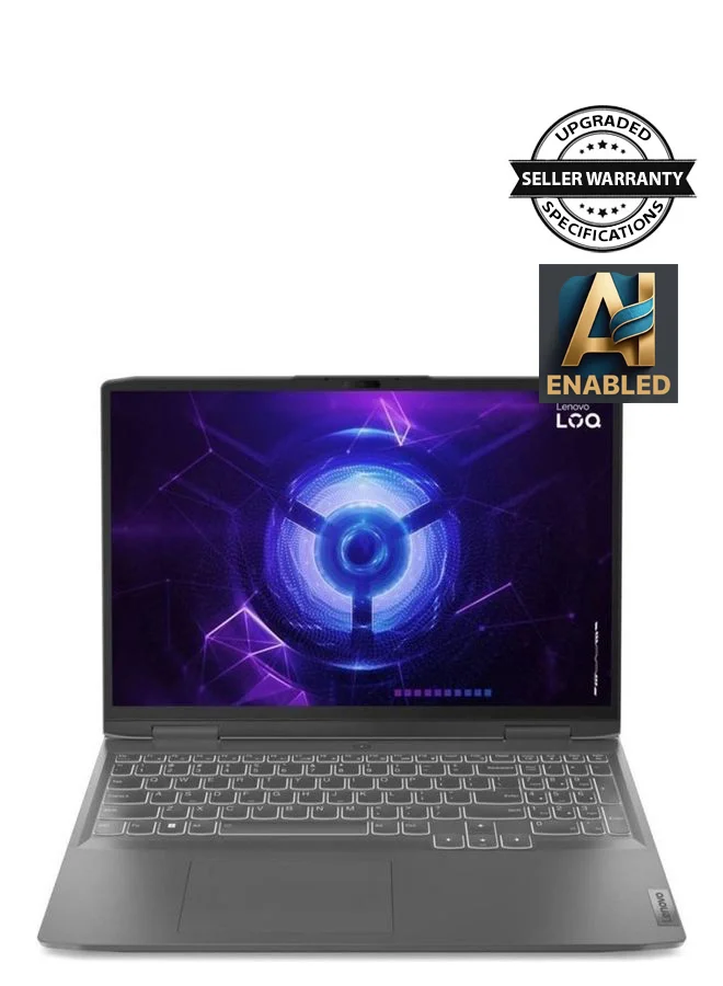 Premium Gaming Laptop 16-inch WQXGA 165Hz Display Intel Core i7 16GB RAM 512GB SSD RTX 4050 Graphics (Storm Grey, 16-inch) qelbu