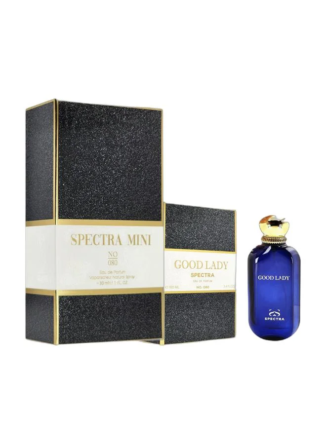 Spectra Mini 080 Eau de Parfum Fragrance Set (Premium Scent for Men and Women, 30 mL and 100 mL) rp1i9