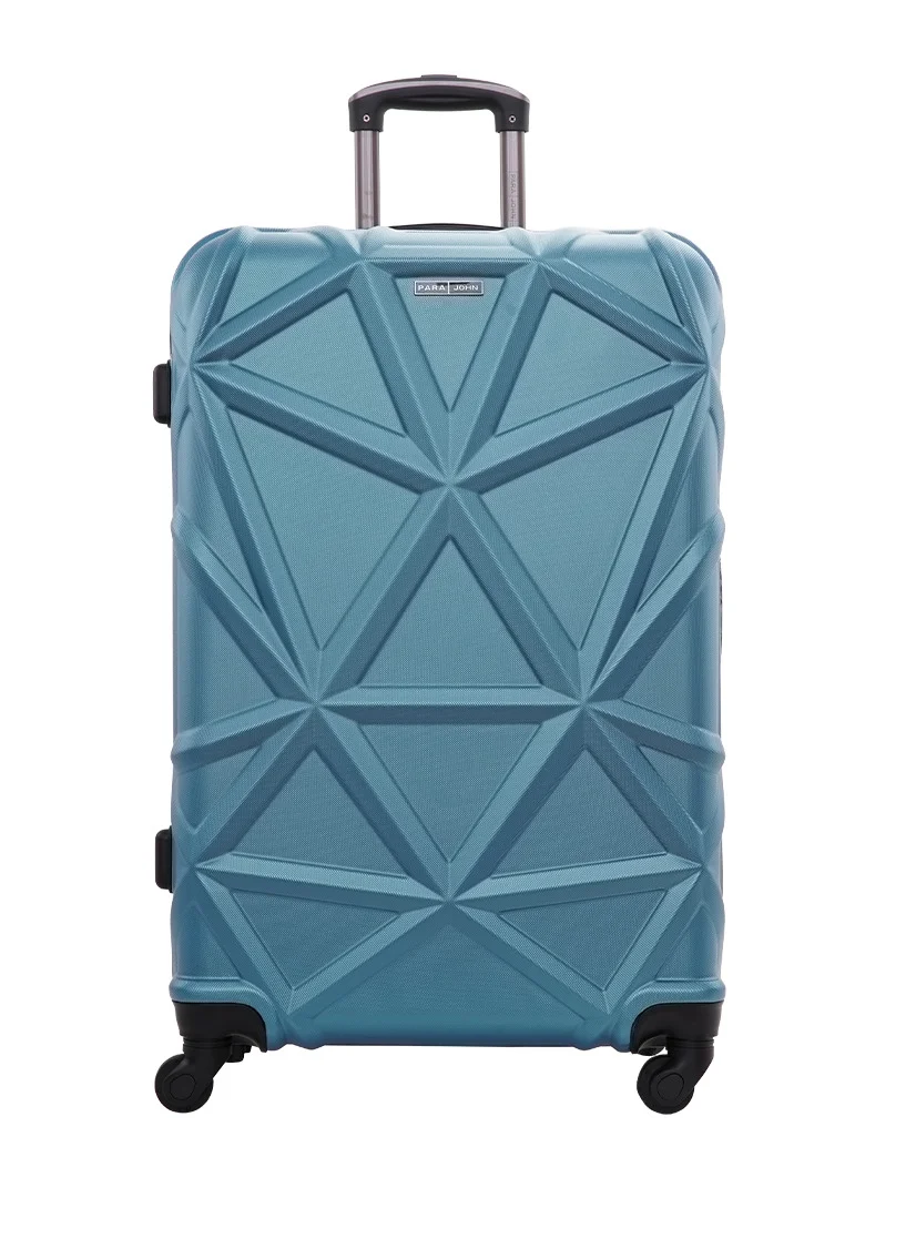 PARAJOHN Hard Case Luggage Trolley Premium ABS Lightweight Travel Suitcase with 4 Double Spinner Wheels (Unisex, 55 cm) 4atgi