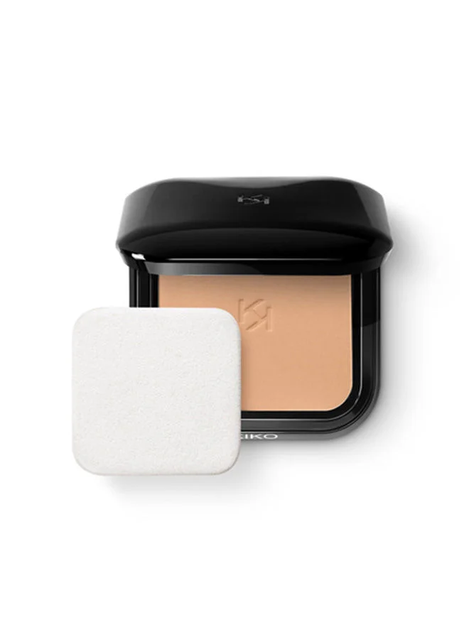 KIKO MILANO Full Coverage Blurring Powder Foundation (Desert, 10g) xpotj