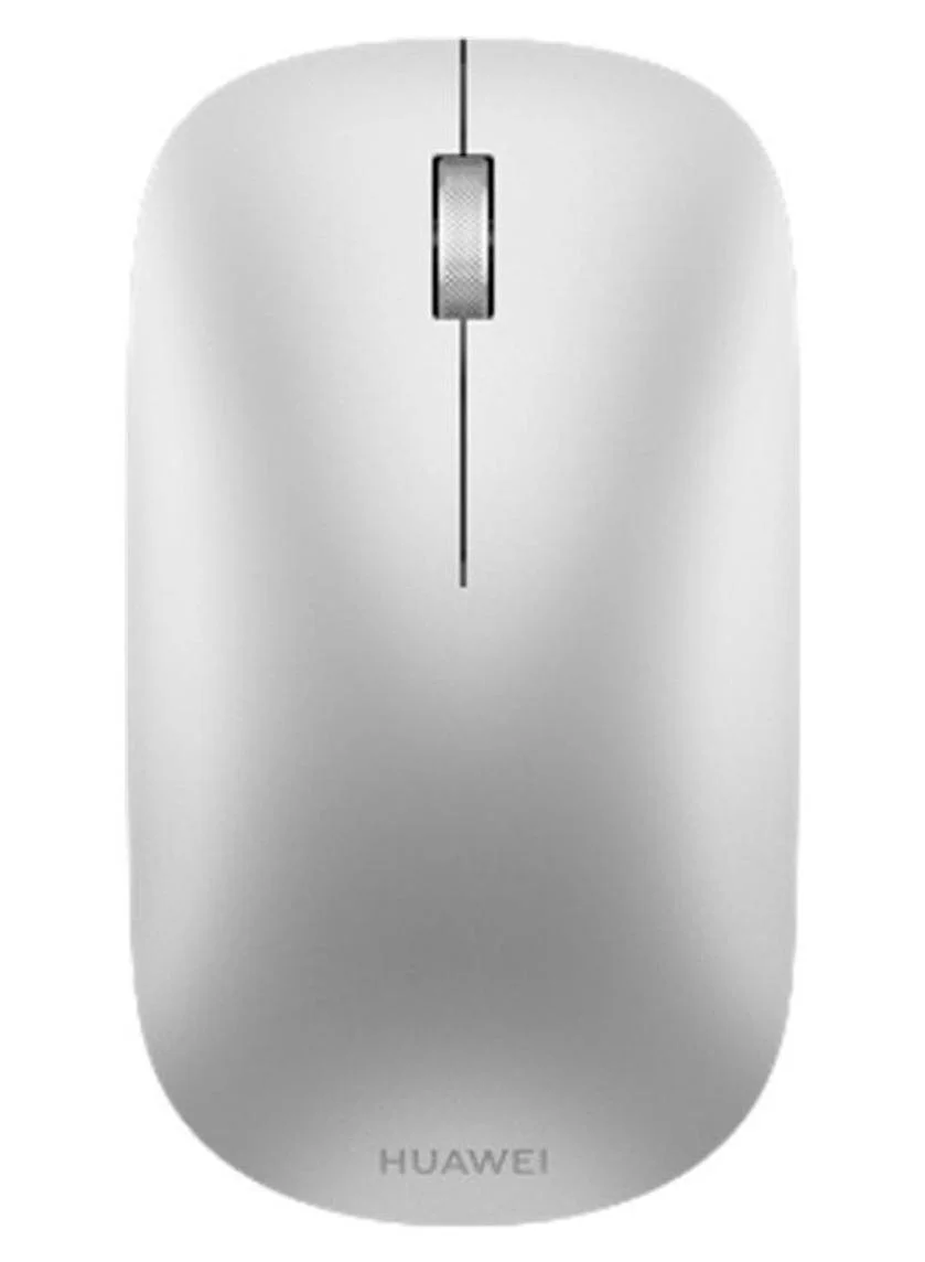 Smart Portable Wireless Gaming Mouse 2.4GHz Optical Sensor Ergonomic Design (Silver) cikiz