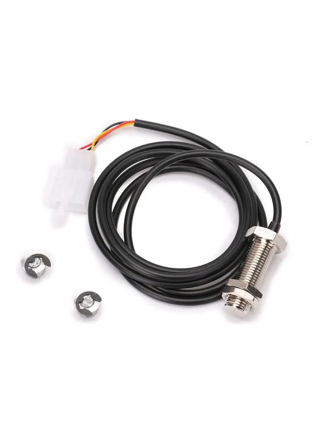 MUNTAQI Motorcycle Digital Odometer Speedometer Tachometer Sensor (Iron, Universal Fit) cto2l