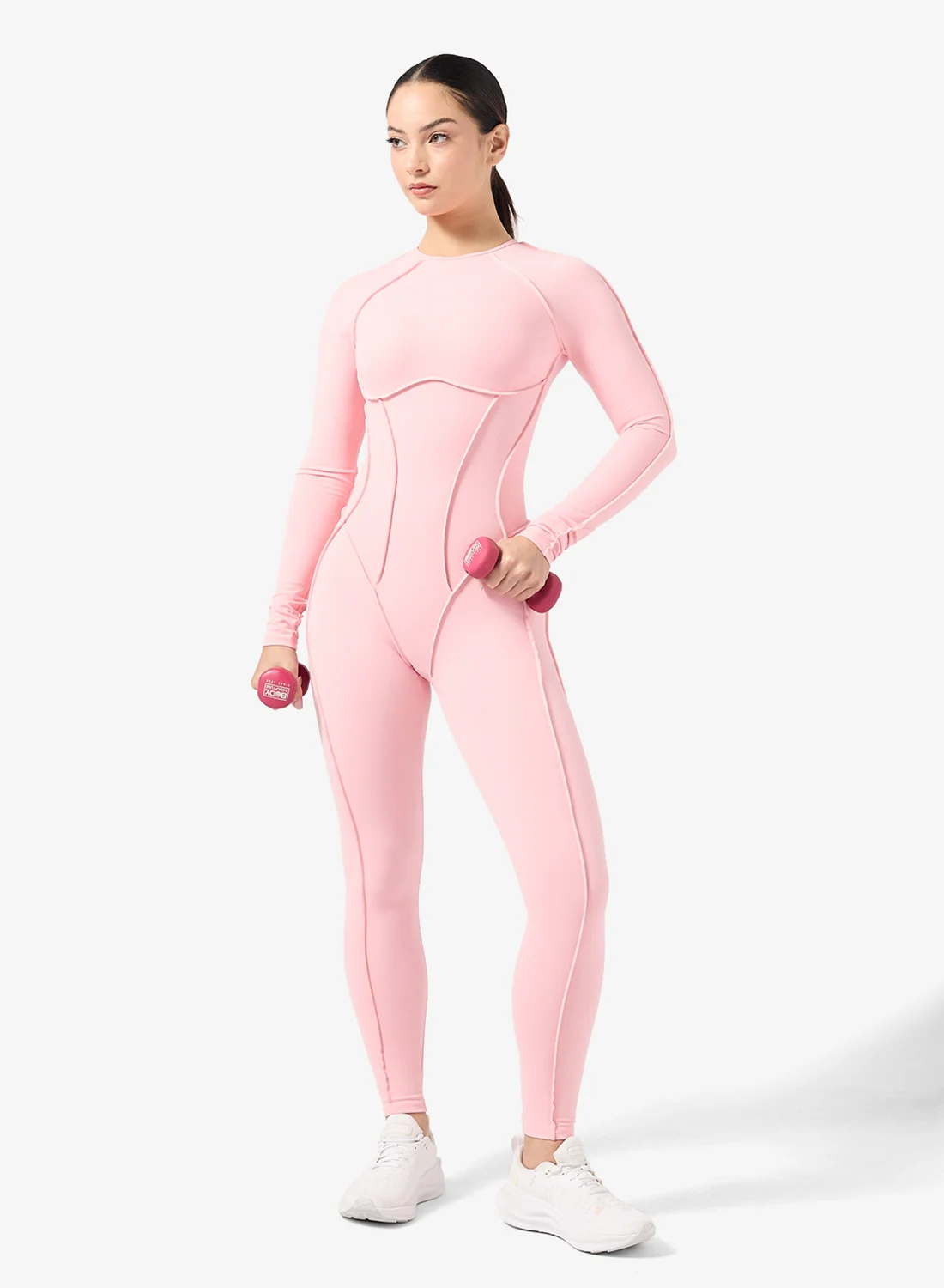 FRWD Soft Touch Body Contour Onesie Premium Seamless Sculpting Bodysuit for Women (Black, Medium) neo41