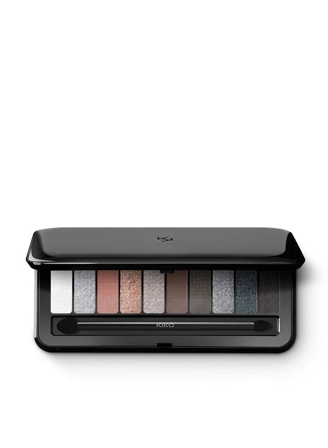 KIKO MILANO Soft Nude Eyeshadow Palette Professional Matte and Shimmer Finish (03, 10g) 9h4b2