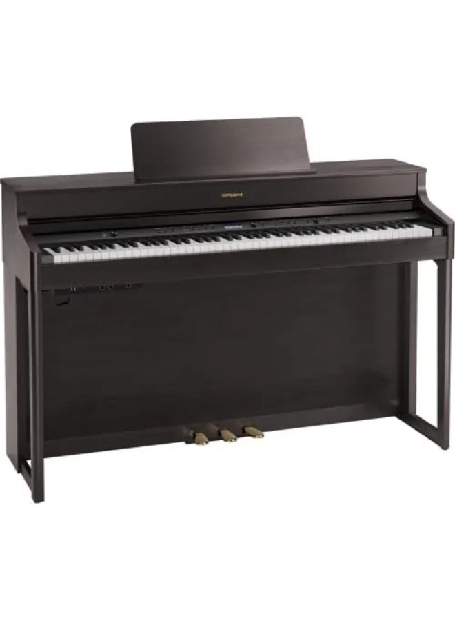 Premium Digital Piano Keyboard with Weighted Keys and Authentic Sound for Beginners (Dark Rosewood) dlahp
