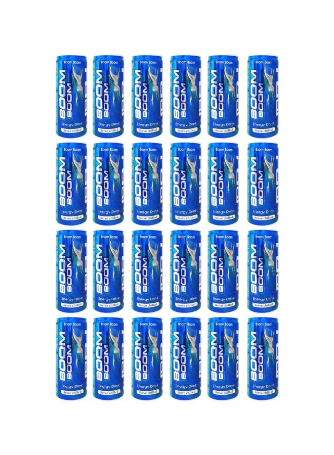 Boom Boom Energy Drink Premium Refreshing Beverage (24 x 250 mL) iy1d0