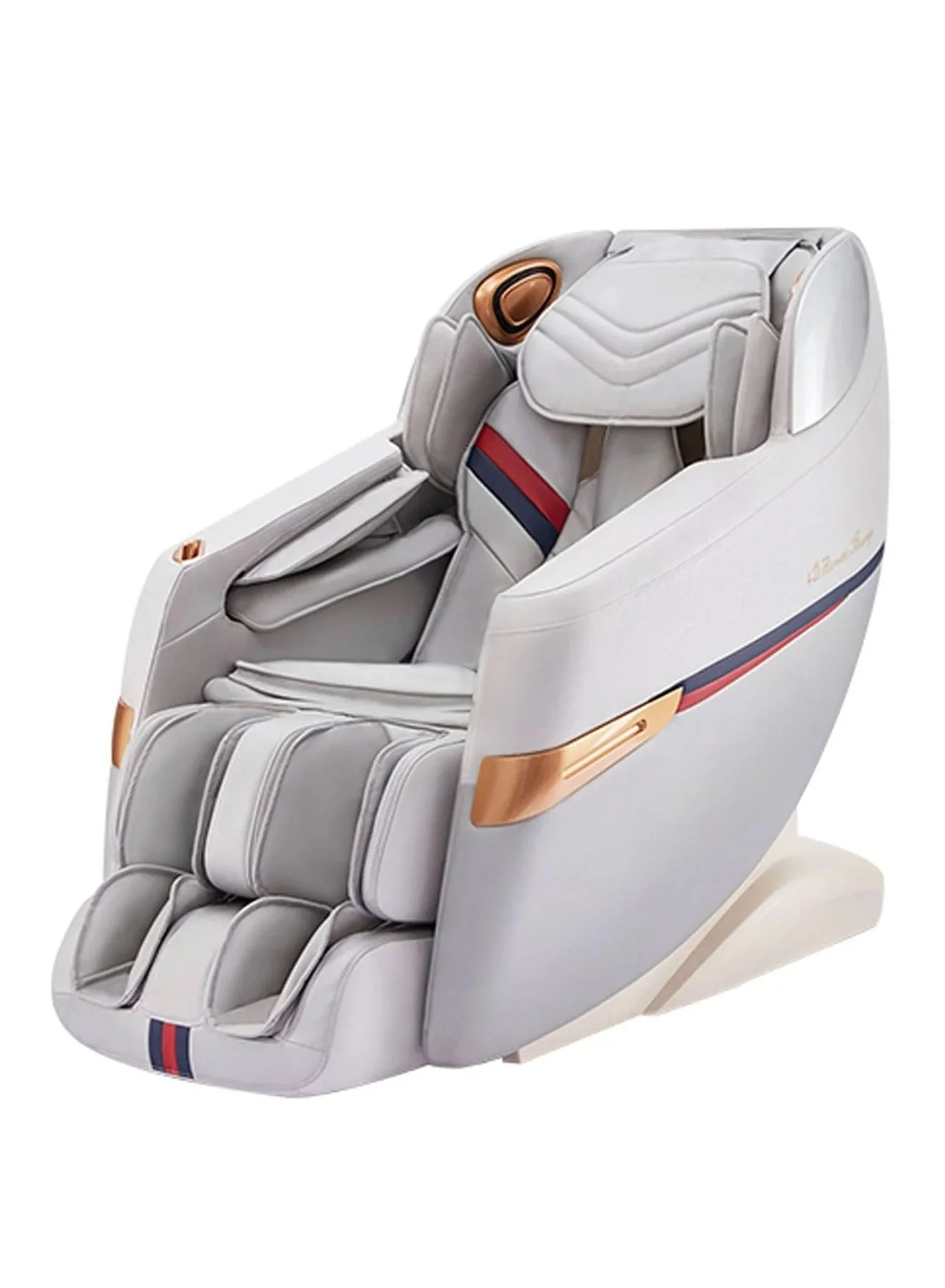 Organized Home 4D Airmatic Full Body Massage Chair Professional Rejuvenating Shaping System (Premium Grey) 0hvmw