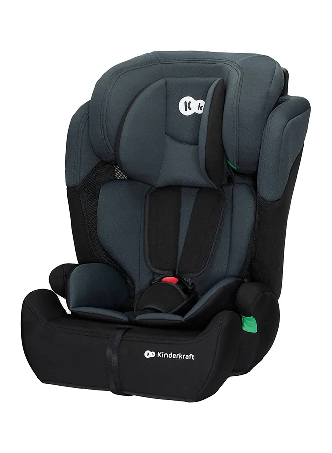 Kinderkraft Comfort Up Child Car Seat with 5-Point Harness and Adjustable Headrest (Black, 9-36 kg) 7g5wl