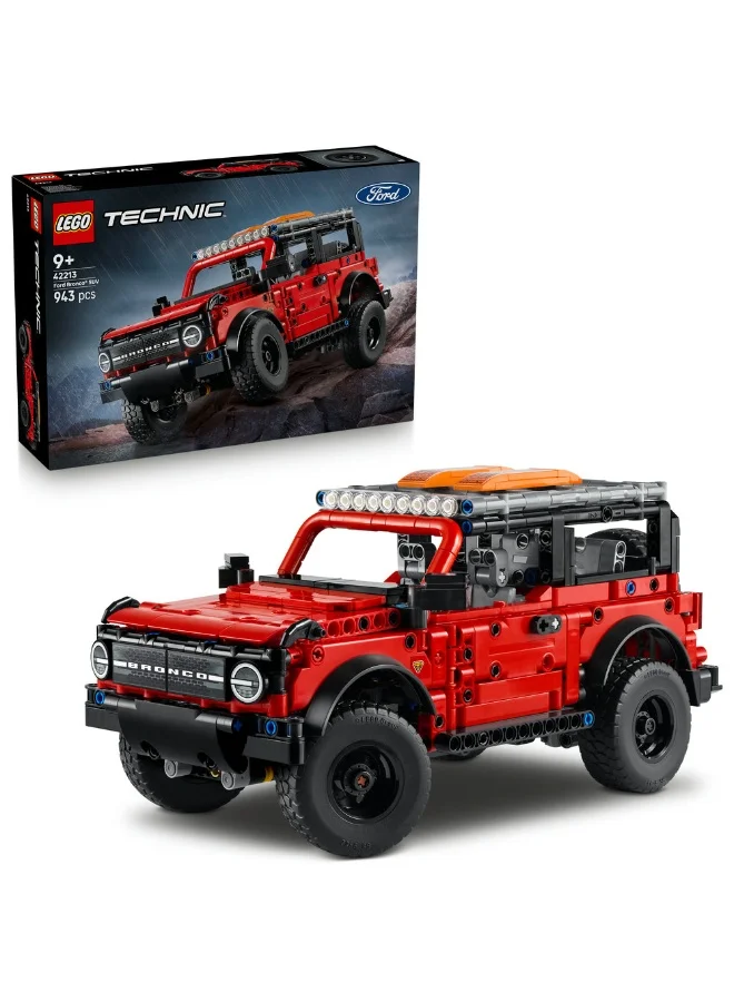 Building Blocks Off-Road SUV Model Kit, Premium Construction Toy Set (943 Pieces) l7dcw