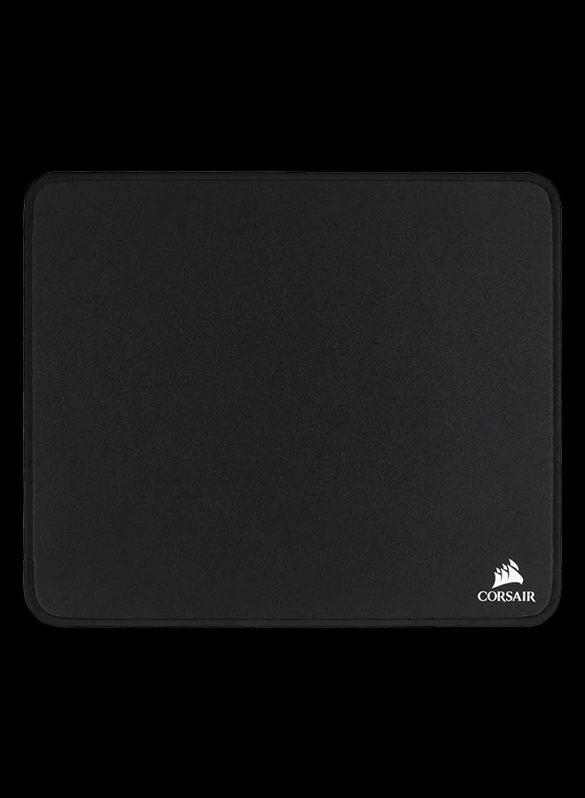 Premium Gaming Mouse Pad Anti-Fray Cloth Surface Smooth Precision Control (Medium, Black) z17hb