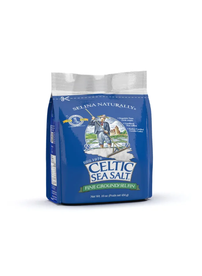 Celtic Sea Salt Fine Ground Mineral Sea Salt (454 g) 6wppx