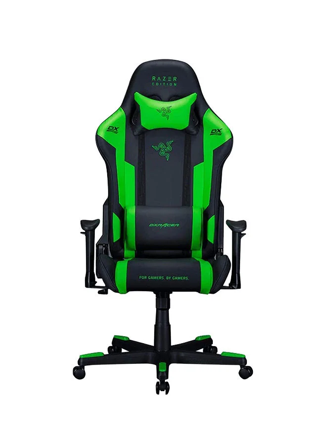 Premium Ergonomic Gaming Chair High-Back Adjustable Office Seat (Black, 130 cm) uowig