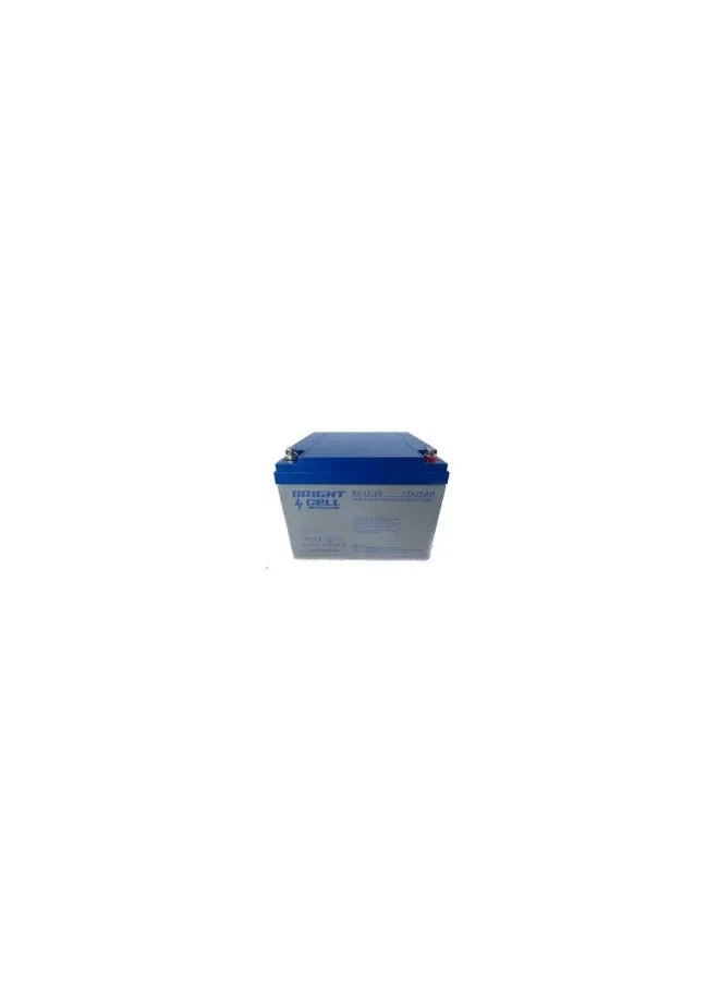 Bright Cell BC12-26 Sealed Lead Acid Rechargeable Battery (12V, 26Ah) Premium Power Solution w28go