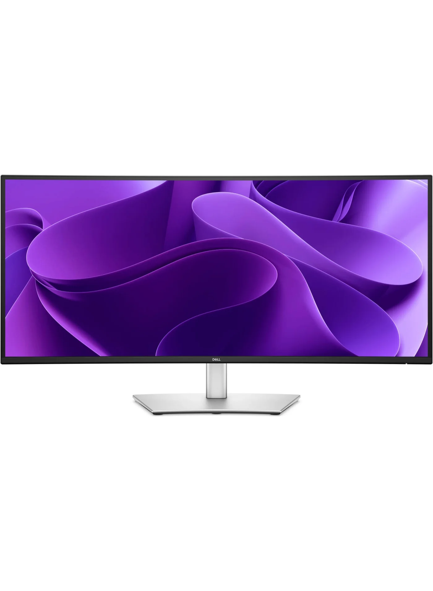 Premium 34-Inch Curved UWQHD USB-C Hub Monitor 100Hz IPS Display with KVM Switch and 90W Power Delivery (Silver, 34.1 Inch) pcp6o