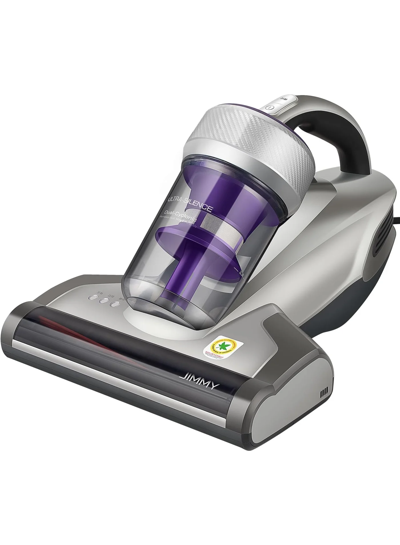 Premium Mattress Vacuum Cleaner with UV Light Sterilization and HEPA Filtration (700W, 14kPa Suction, Purple) bf9ra