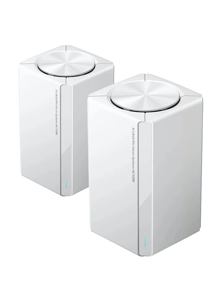 Smart Mesh Wi-Fi System AC1200 Dual Band Whole Home Coverage (White, 2 Pack) 1xqvm