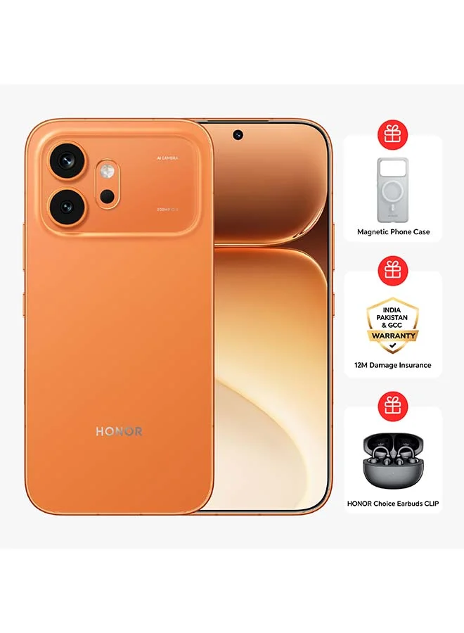 Premium 5G Smartphone 8GB RAM 256GB Dual SIM (Orange, 6.57-inch Screen) 1lyv4
