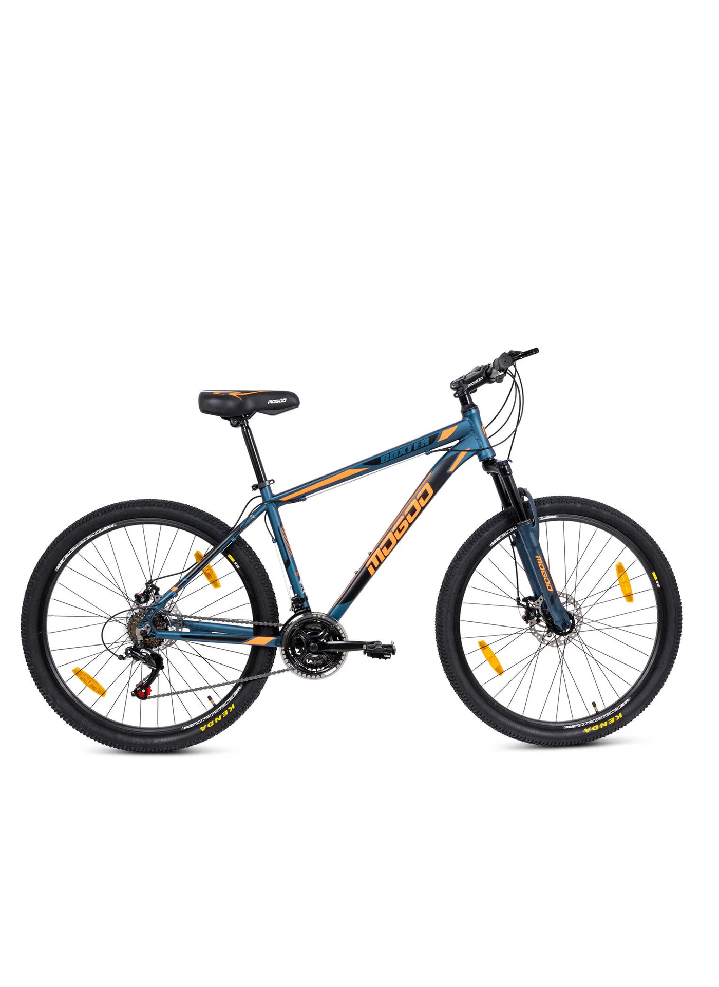 MOGOO Boxter Mountain Bike 21-Speed Alloy Frame (Blue, 27.5-inch Wheel) crbel