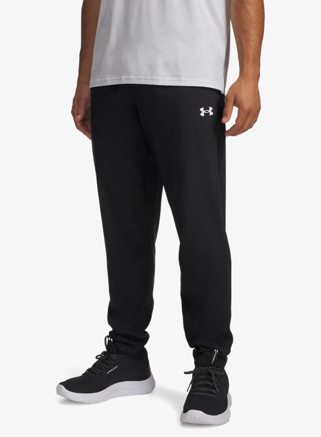 Athletic Vanish Training Sweatpants Premium Moisture-Wicking Performance Trousers for Men (Black, Large) vwolz