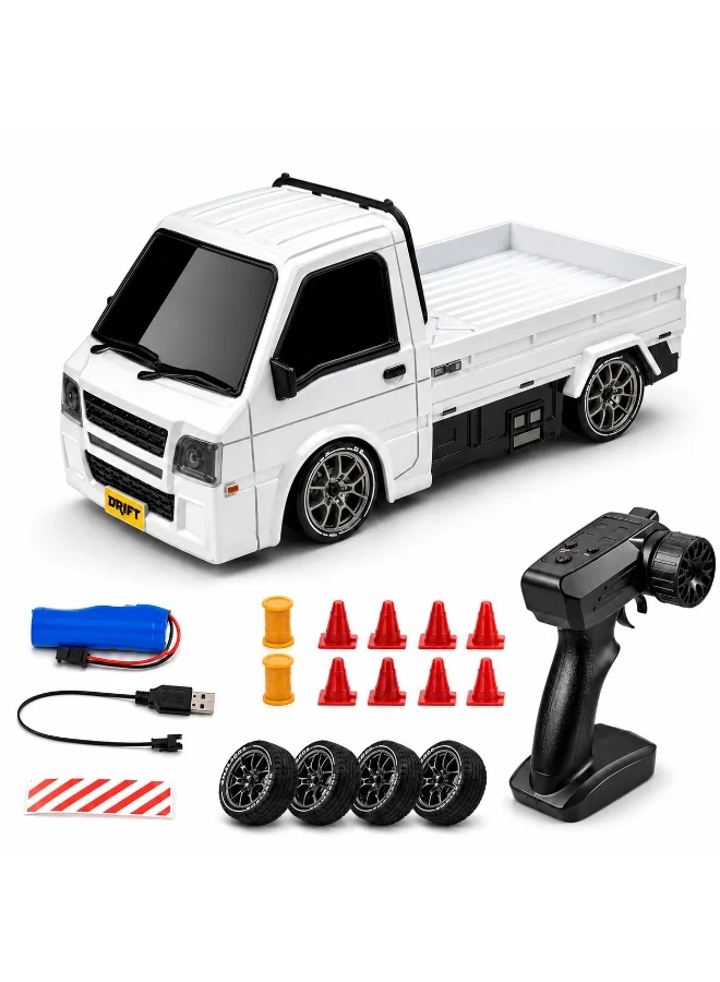 GOGA 1/24 RC Drift Car 4WD High Speed Remote Control Racing Truck with Drift Tires (1/24 Scale) 9ng2t