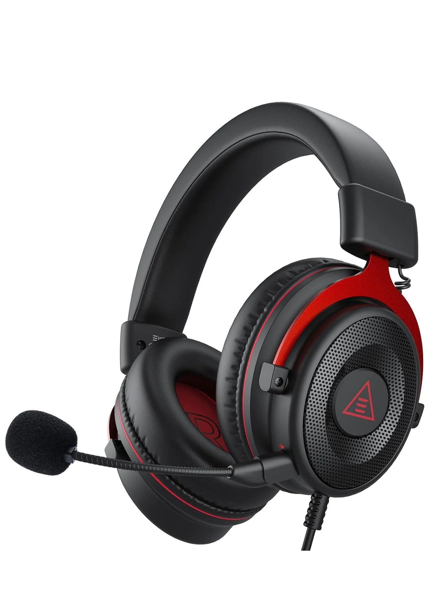 Premium Wired Gaming Headset with Detachable Noise-Canceling Microphone and 3D Surround Sound (Over-Ear, 3.5mm Jack) o9bay