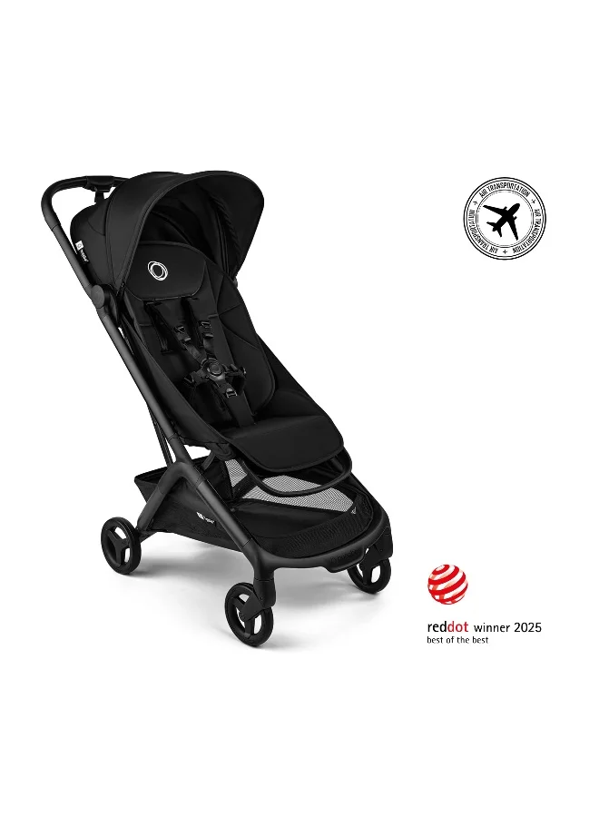 Premium Ultra-Compact Travel Stroller Lightweight Airplane-Friendly Design (Black, One Size) mdgye