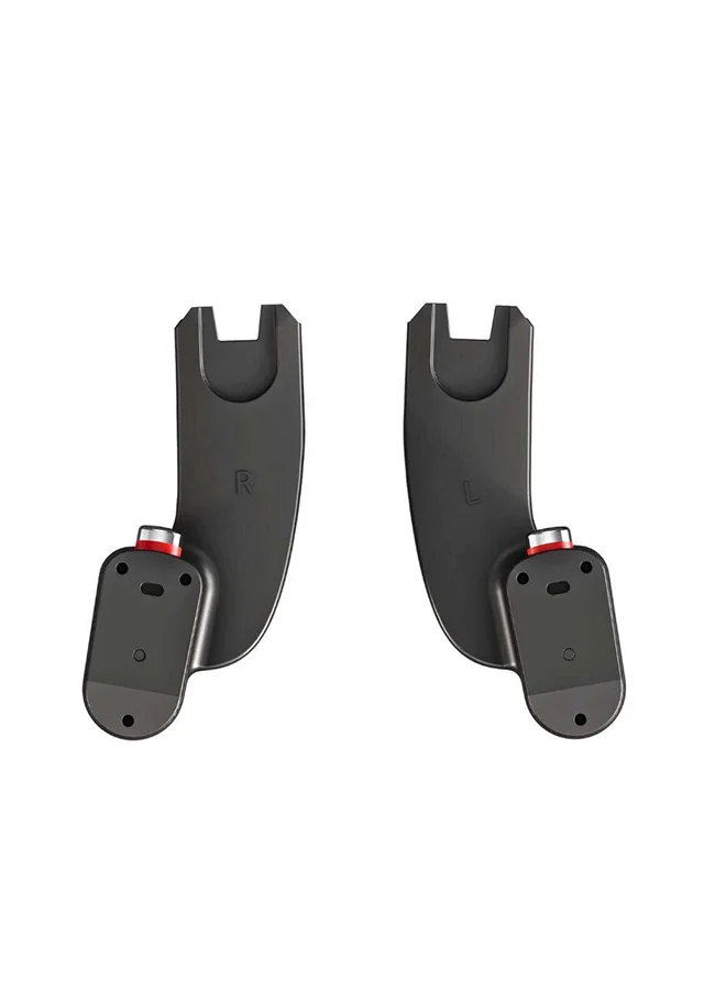 Mima Creo Car Seat Adapter Kit for Stroller Compatibility (Black, Single Pack) or08b
