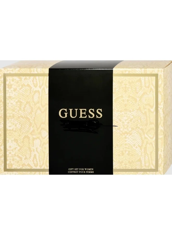 GUESS Women Fragrance Gift Set (EDT 75mL, Body Lotion 100mL, Mini 15mL, Pouch) t0kak