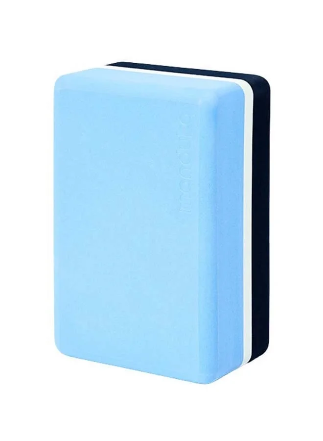 Premium Recycled Foam Yoga Block High-Density Support Accessory (Multi-Color, 10 cm) vhrth
