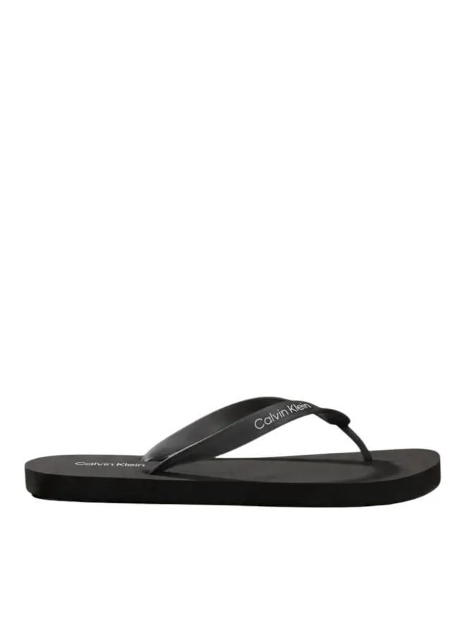Premium Logo Flip Flops Lightweight Comfortable Summer Sandals for Men (Black, 42 EU) 1f4dj