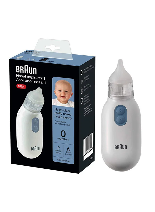 Premium Nasal Aspirator for Infants and Toddlers Clear (1 Unit) pwuhc