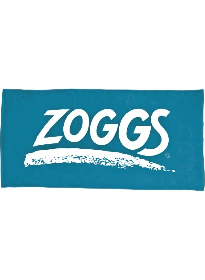 ZOGGS Premium Quick-Dry Swimming Pool Towel (Large, Blue) h7sps