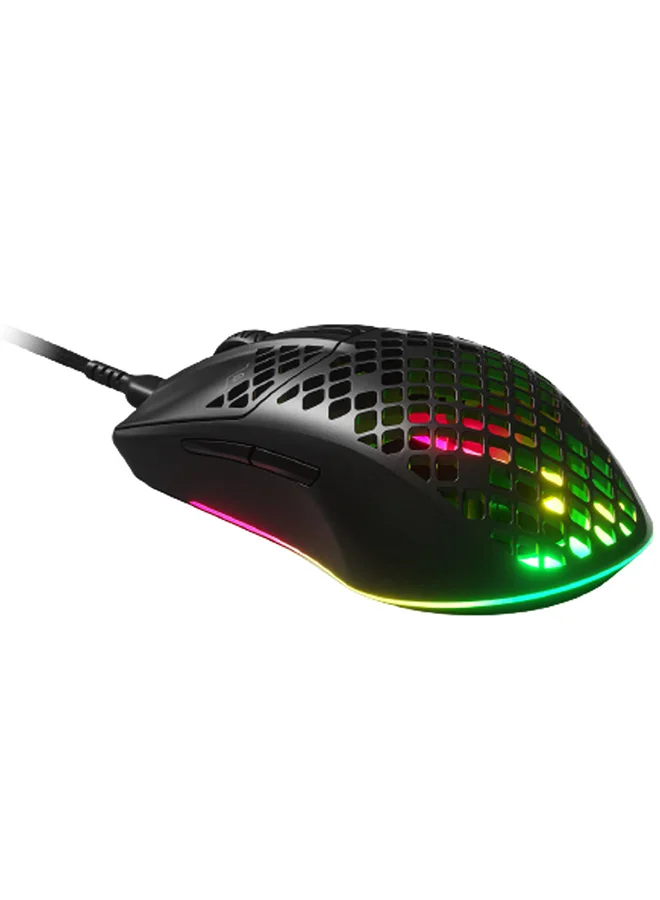 Premium Wired Ultra-Lightweight Gaming Mouse with 8,500 CPI Optical Sensor and RGB Lighting (59g) ravik
