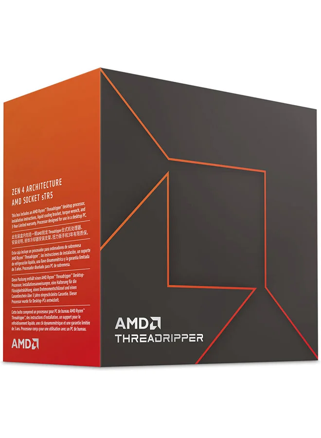 AMD Threadripper 7970X Desktop Processor (32 Cores, 64 Threads, 5.3GHz Turbo, sTR5 Socket, Arc Grey) k2jn1