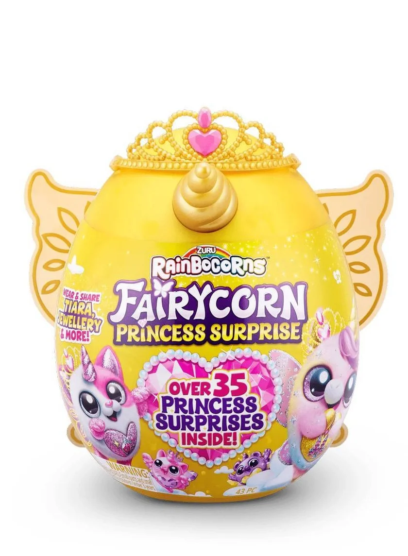 Rainbocorns Fairycorn Princess Surprise Plush Toy Set (Multicolor, 1 Piece) jhc2c