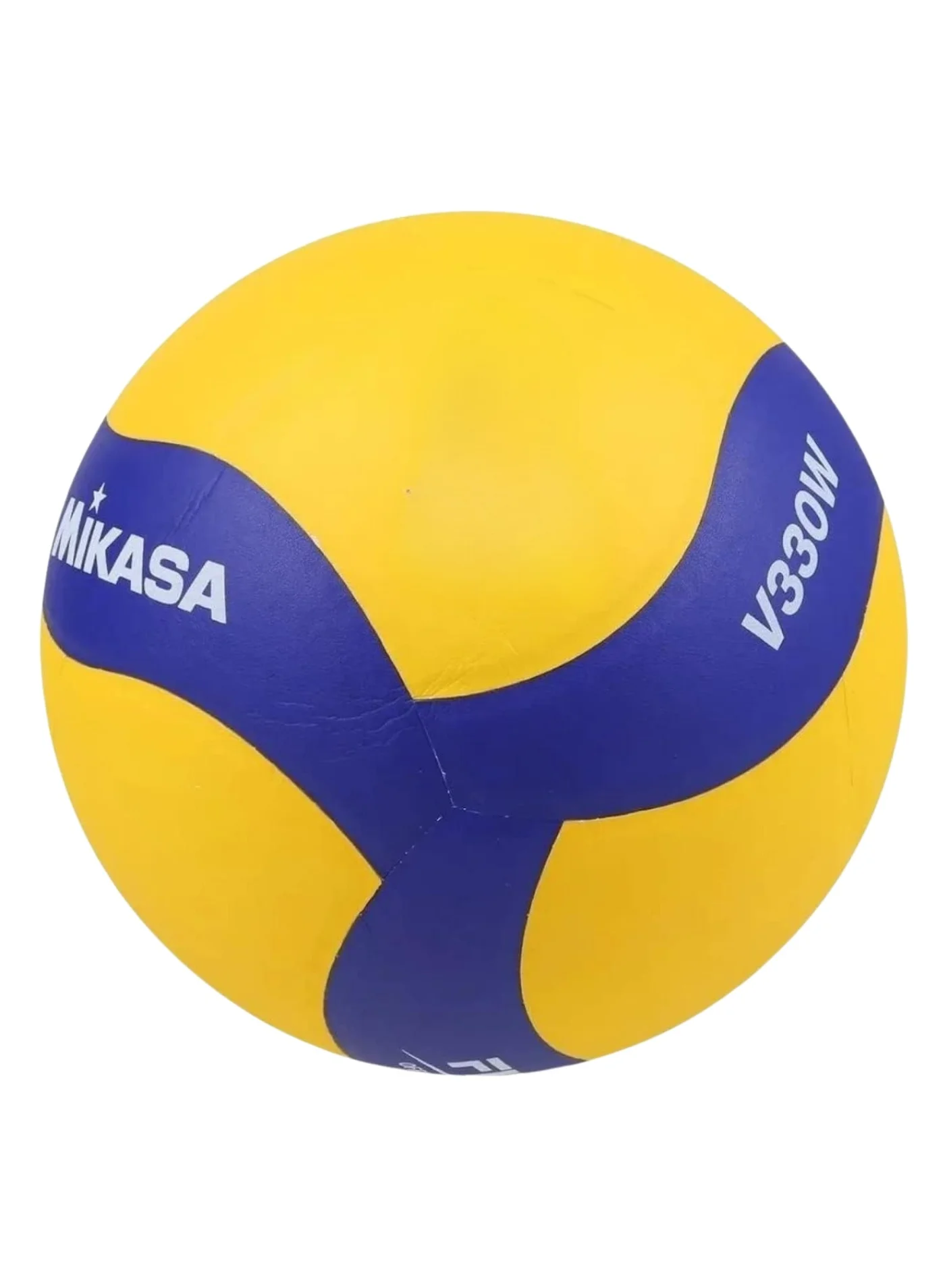 Professional Volleyball Size 5 Premium Composite Indoor Outdoor Training Ball (Blue & Yellow, 1 Pack) knv52